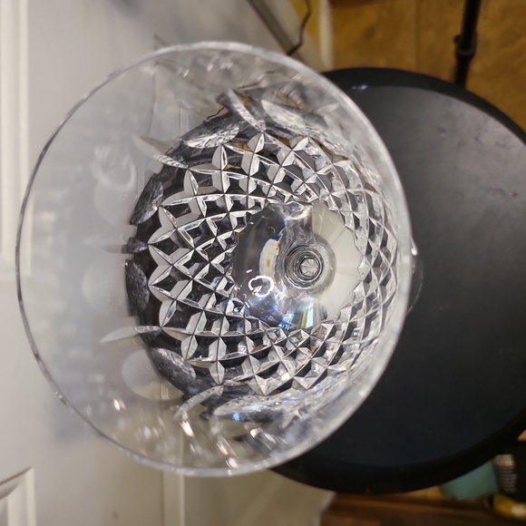 Large MILLER ROGASKA QUEEN Cut Lead Crystal White Wine Glass - Picture 3 of 7